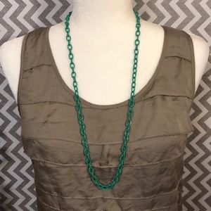 3/$18 NWT J Crew Green Chain